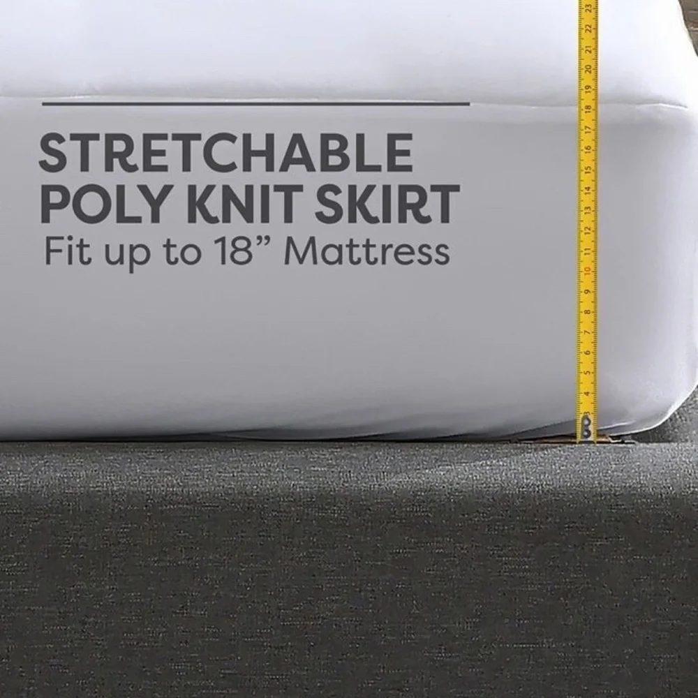 Royal Luxe Water-Resistant Quilted Down Alternative Mattress Pad, King